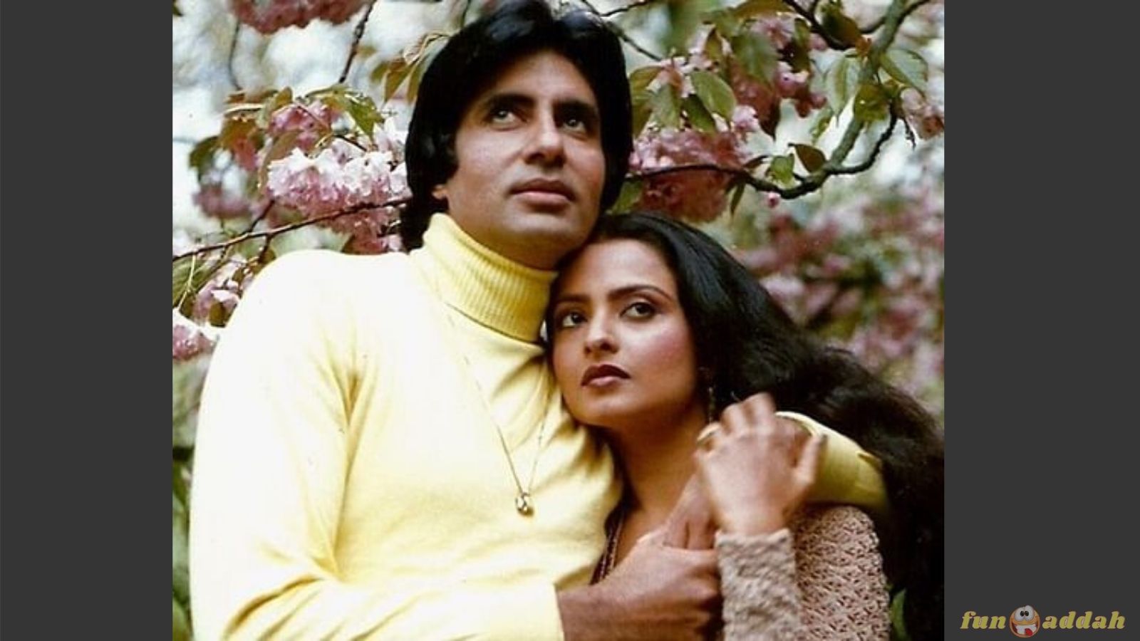 Amitabh Bachchan and Rekha