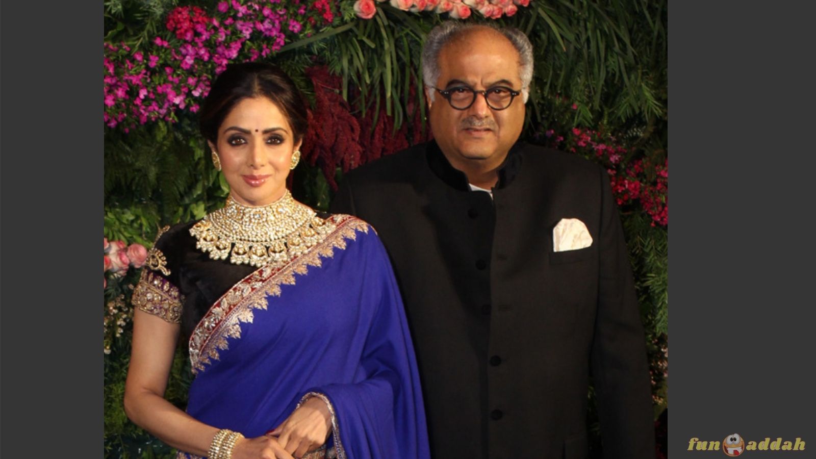 Boney Kapoor and Sridevi