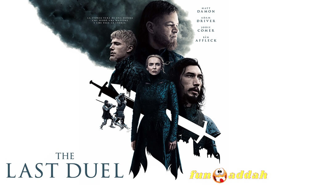 Original Double Sided Movie Poster Matt Damon Adam Driver THE LAST DUEL 2021