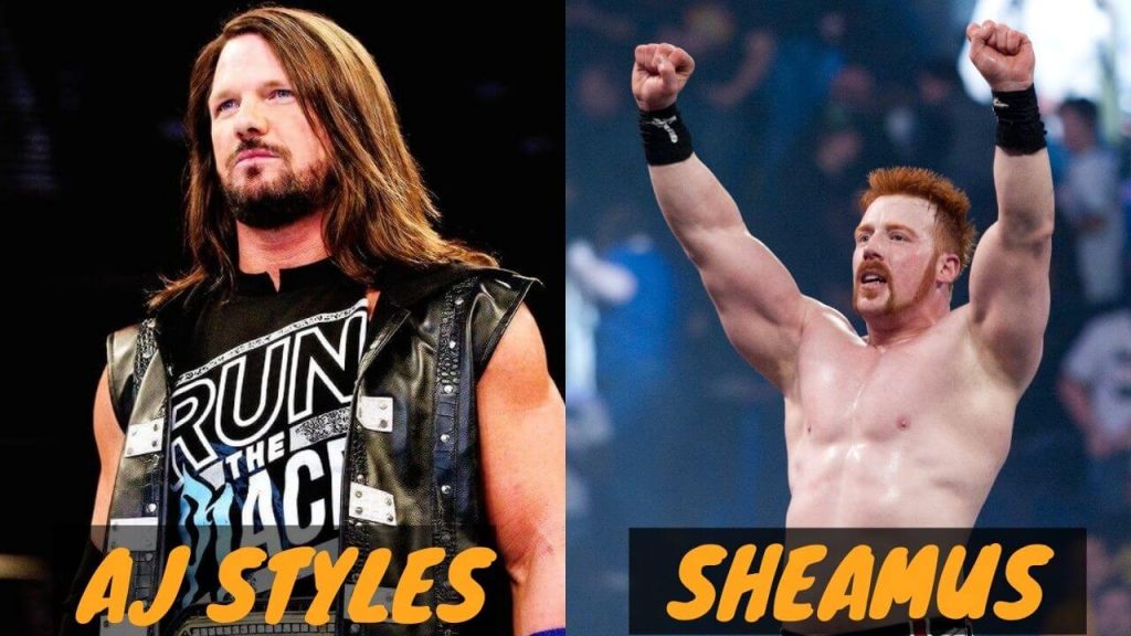 Richest WWE Superstars Of 2021 AJ Styles & Sheamus