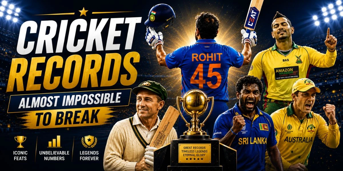 10 Cricket Records That Are Almost Impossible To Break