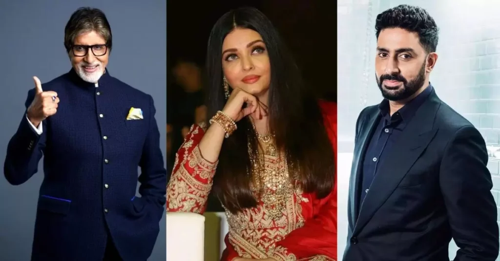 Aishwarya Rai Romanced with Amitabh Bachchan and Abhishek Bachchan Both