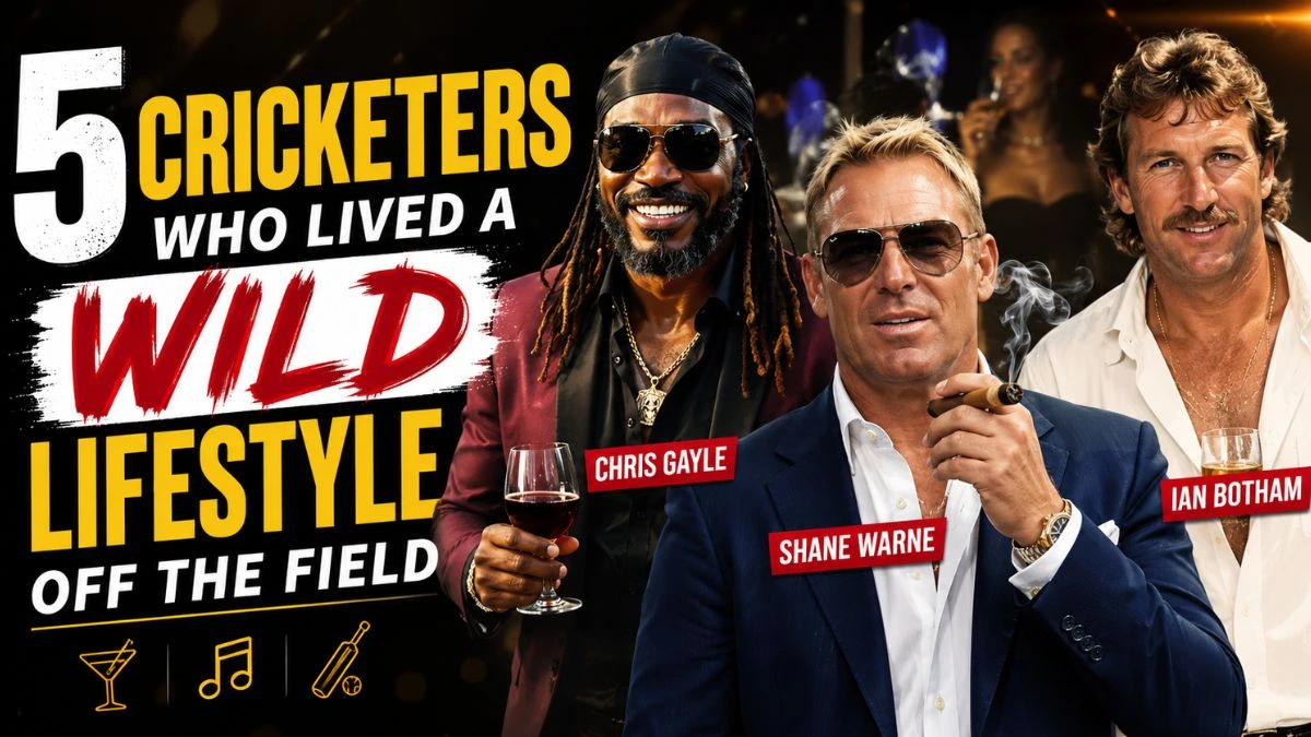 5 Cricketers Who Loved Parties