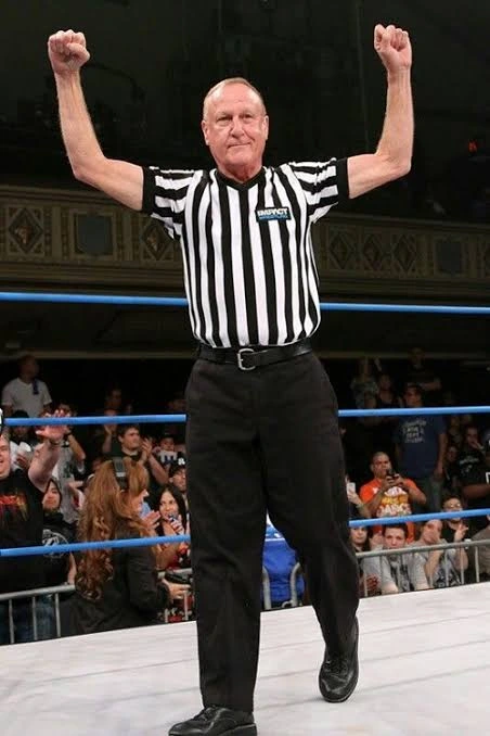 WWE referees Earl Hebner