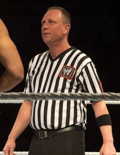 WWE referees Mike Chioda
